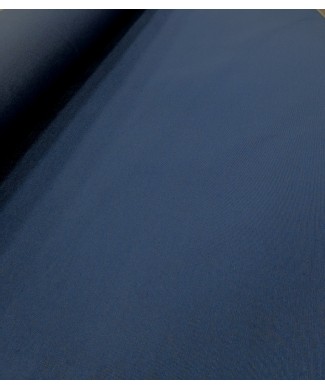 Loneta lisa azul marino 30% poliester 70% algodon 2.80 de ancho